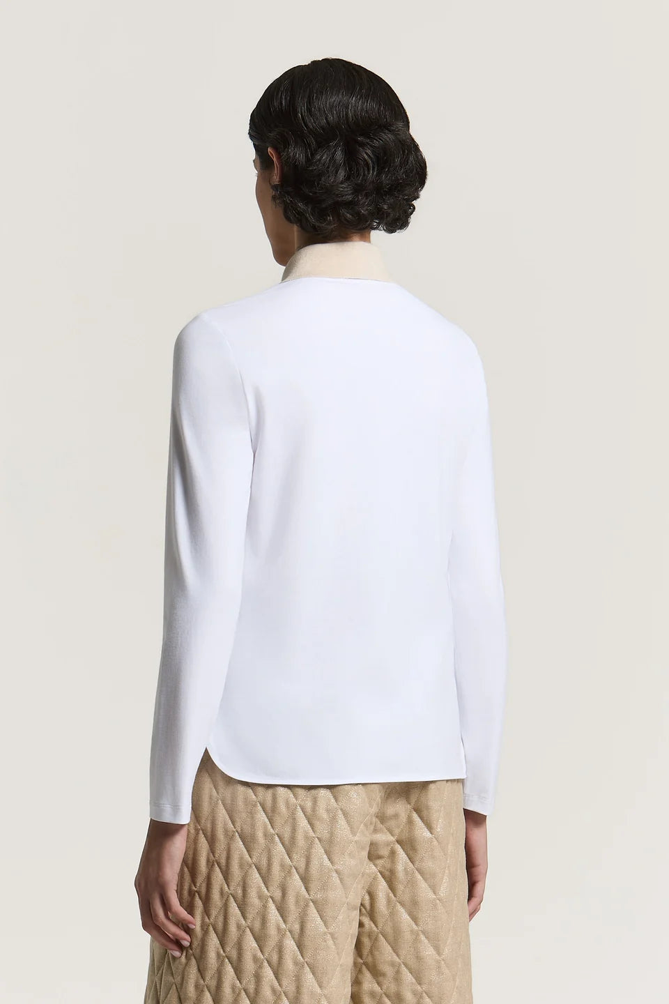 Peserico Cotton Poplin Shirt - Ivory