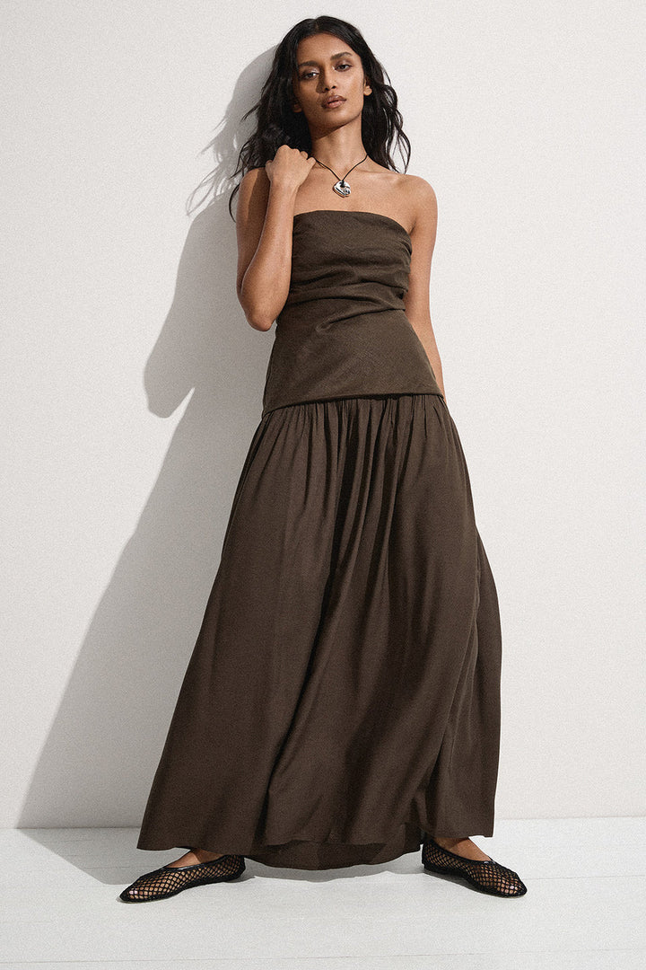 MIro Maxi Dress - Dark Brown