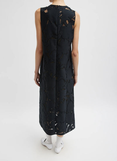 Adelle Fil Coupe Dress - Black