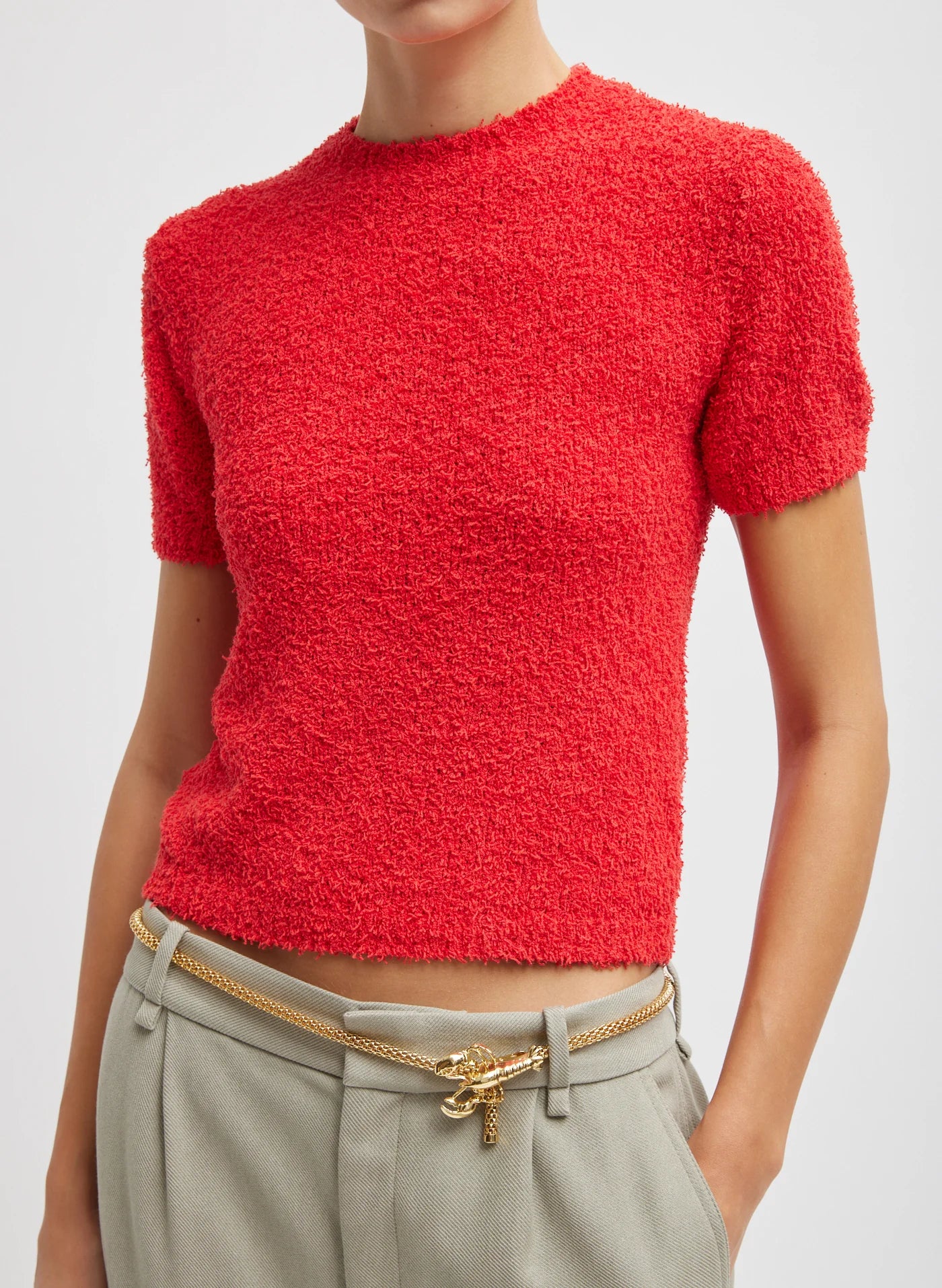Serviette Baby T-Shirt - Red