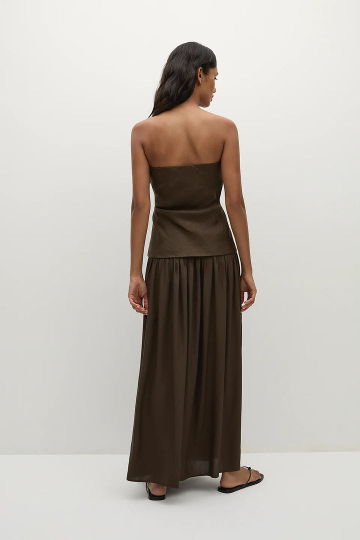 MIro Maxi Dress - Dark Brown