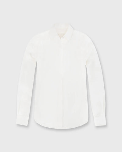 ICON BLOUSE - Ivory Silk Crepe de Chine