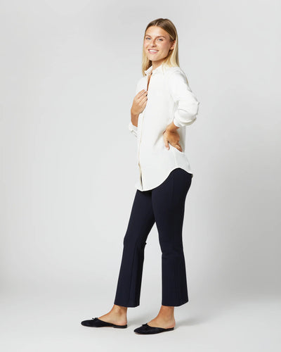 ICON BLOUSE - Ivory Silk Crepe de Chine