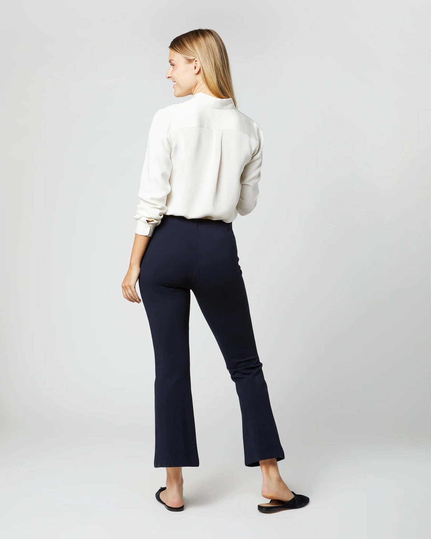 ICON BLOUSE - Ivory Silk Crepe de Chine