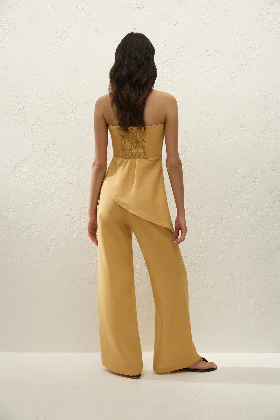 Syna Pant - Yellow Multi