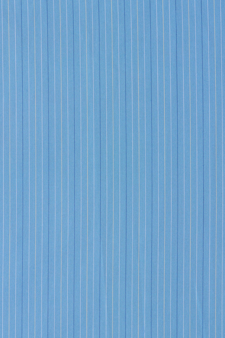 Presa Maxi Dress - Mico Pinstripe Azul