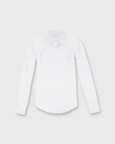 Icon Shirt - White Poplin