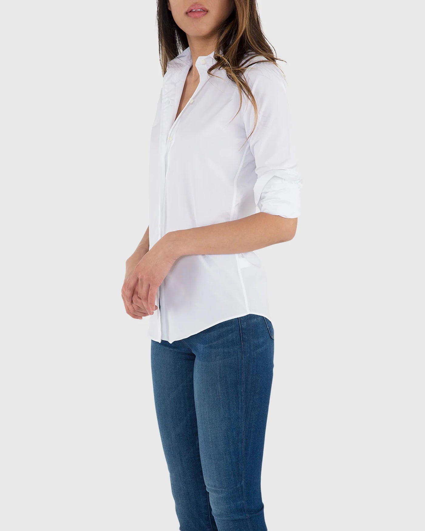 Icon Shirt - White Poplin