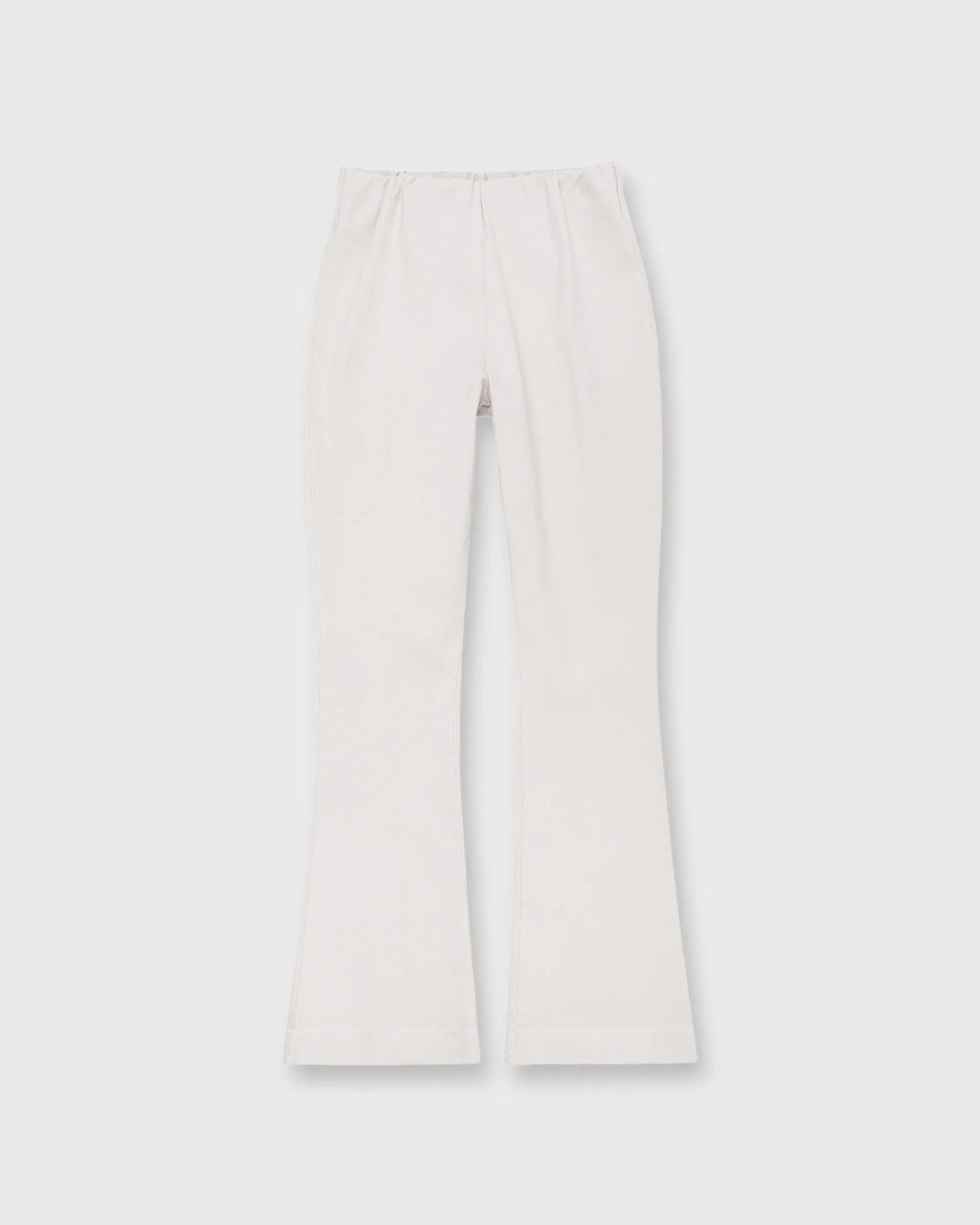 Faye Flare Cropped Pant - Taupe Stretch Twill
