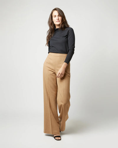 Hutton Pant - Camel Hair Flannel