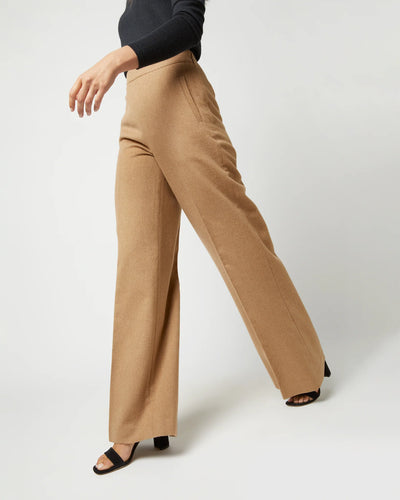 Hutton Pant - Camel Hair Flannel