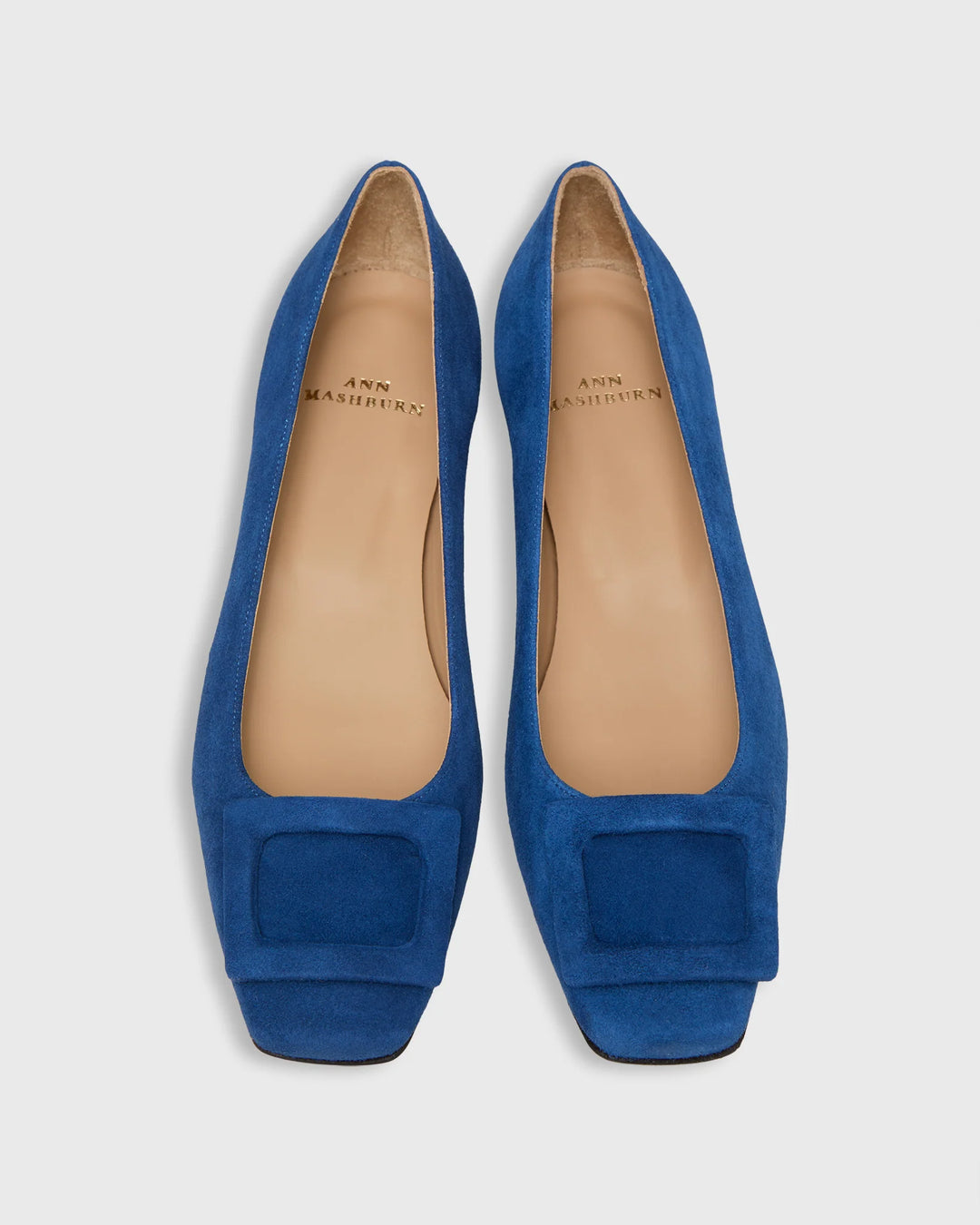 Buckle Shoe - Baltic Blue Suede