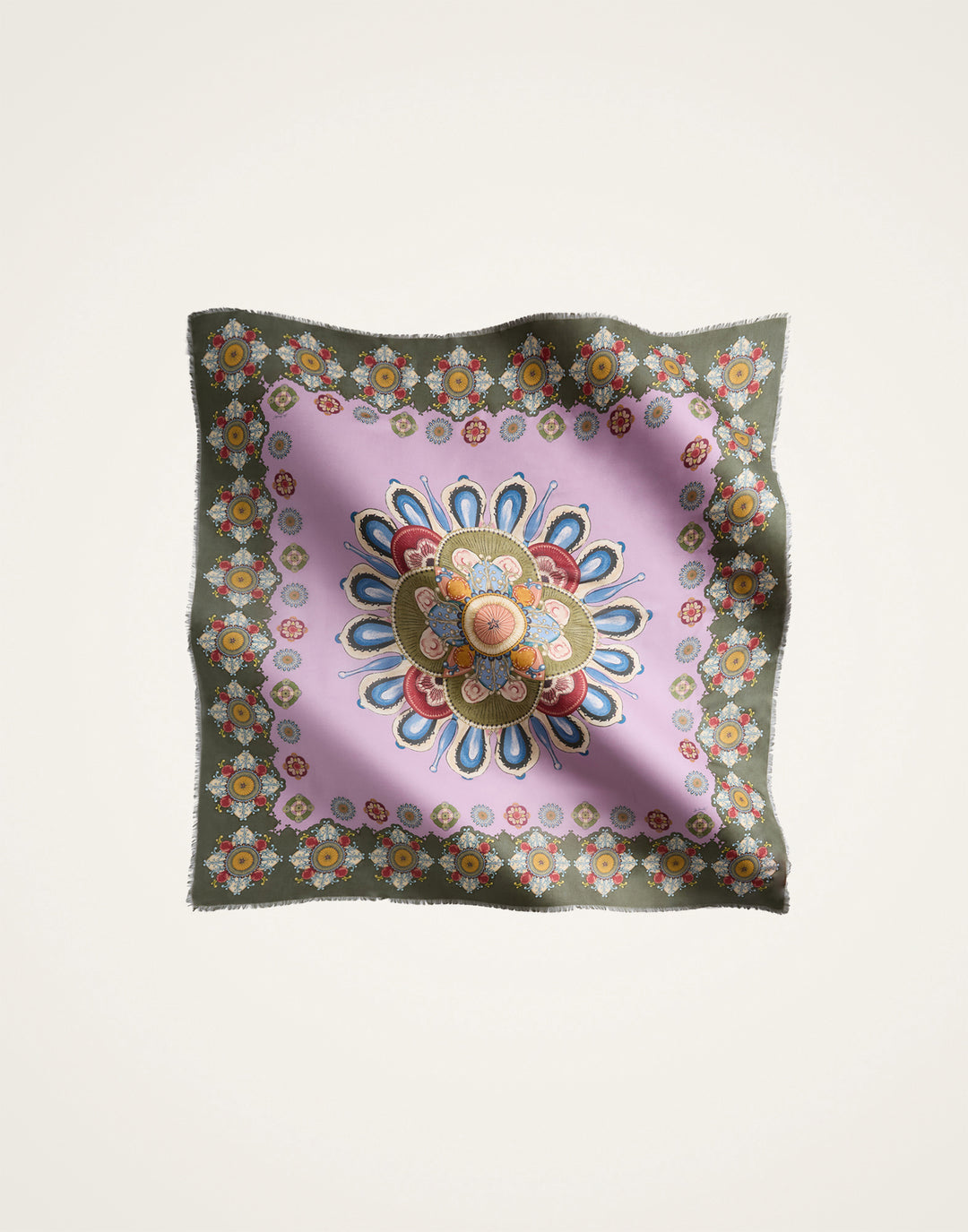 Foulard 140 - Nucleus Placée Dusty Pink in Modal Silk