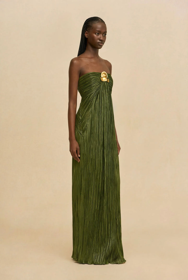 Sequoia Gown - Spruce Green