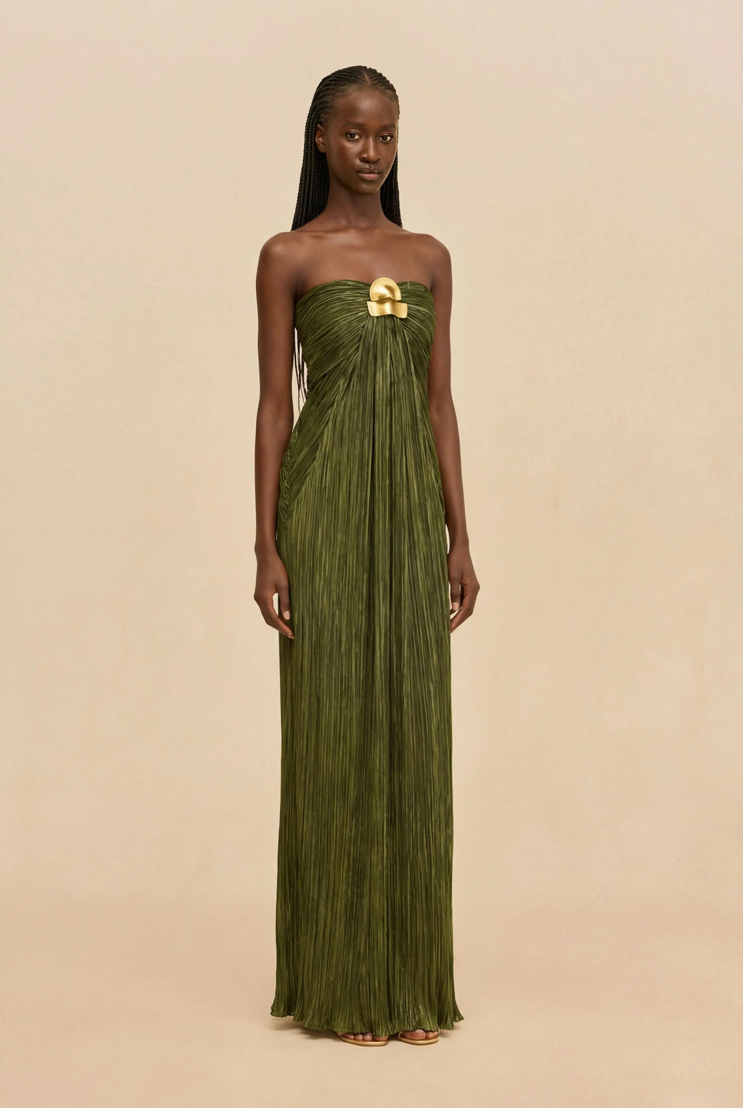 Sequoia Gown - Spruce Green