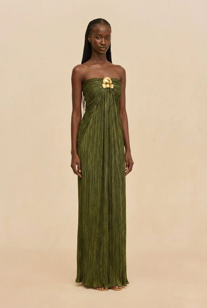 Sequoia Gown - Spruce Green