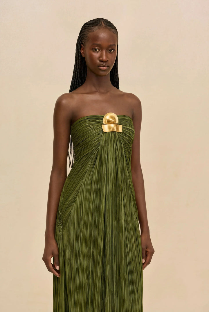Sequoia Gown - Spruce Green