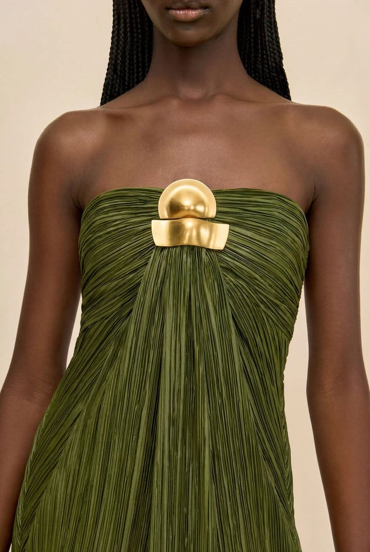 Sequoia Gown - Spruce Green