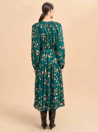 Seraphine Dress - Green Multi