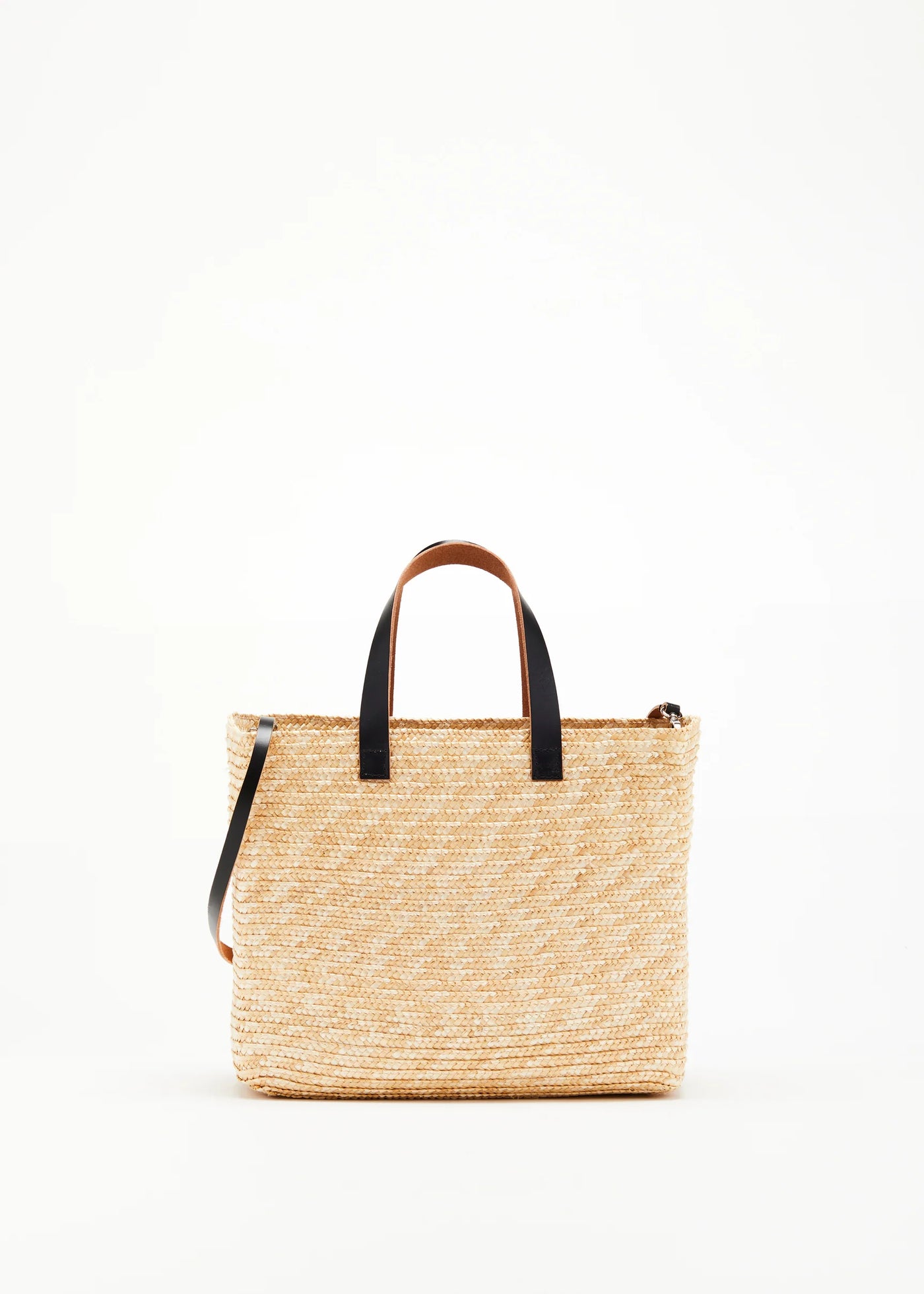 HANDMADE "PILI AND BIANCA" MEDIUM FLORENTINE STRAW BAG - Beige