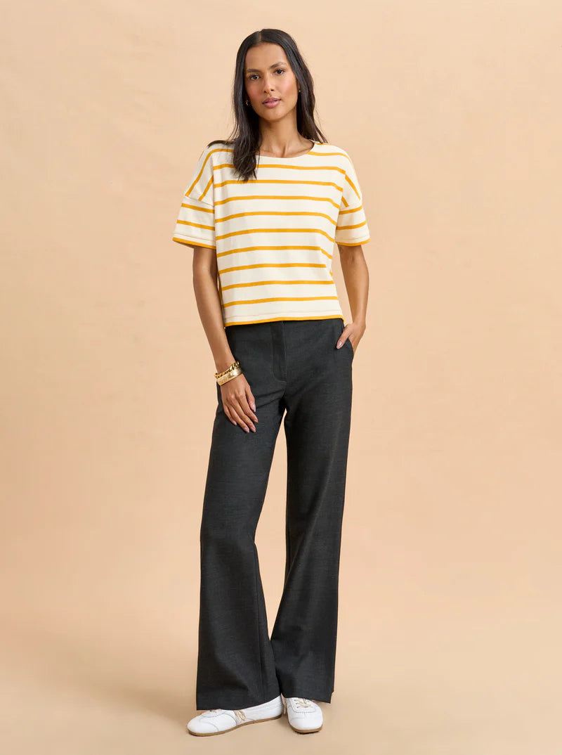 Short Sleeve Breton Tee - More Colors Available