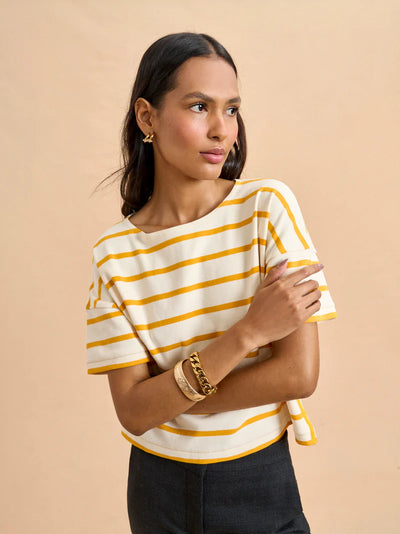 Short Sleeve Breton Tee - More Colors Available