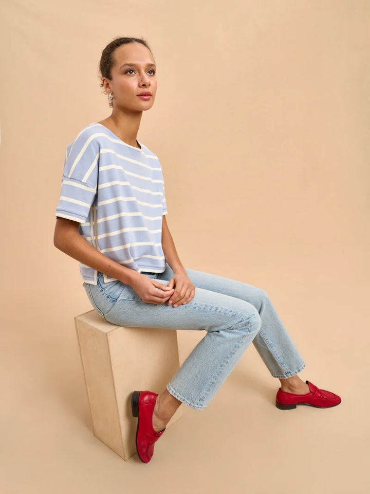 Short Sleeve Breton Tee - More Colors Available