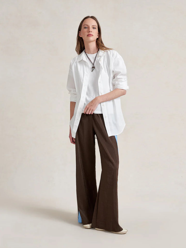 Colby Side Stripe Wide Leg Pant