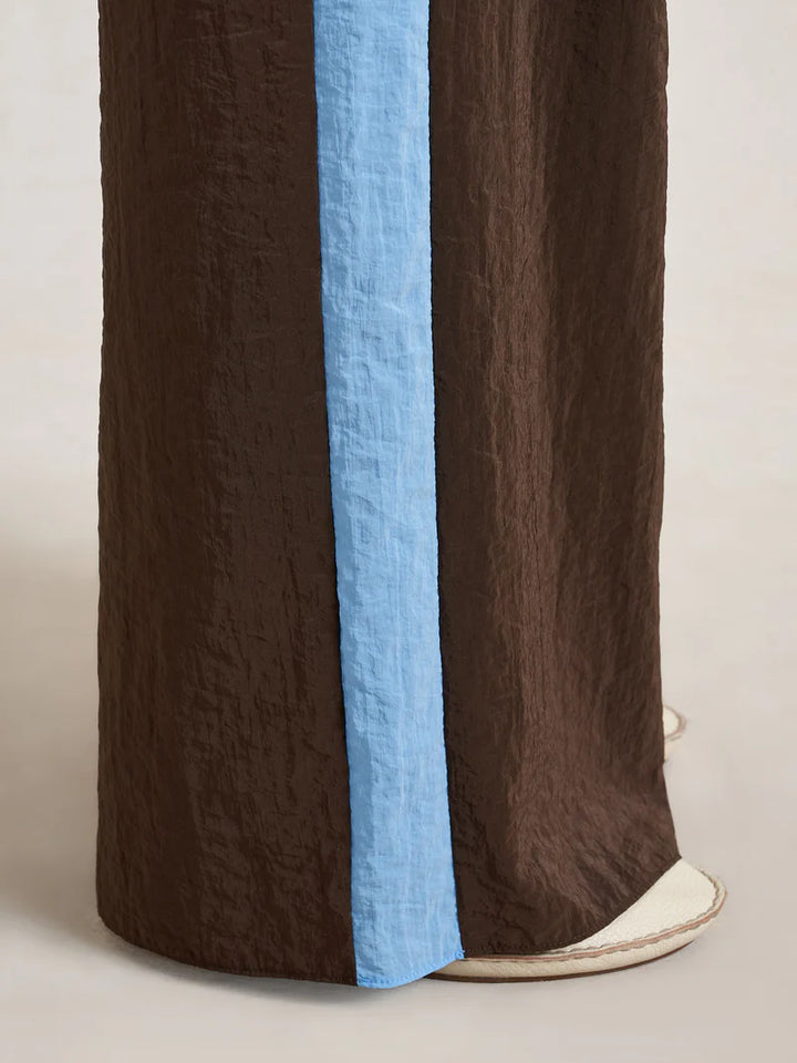 Colby Side Stripe Wide Leg Pant