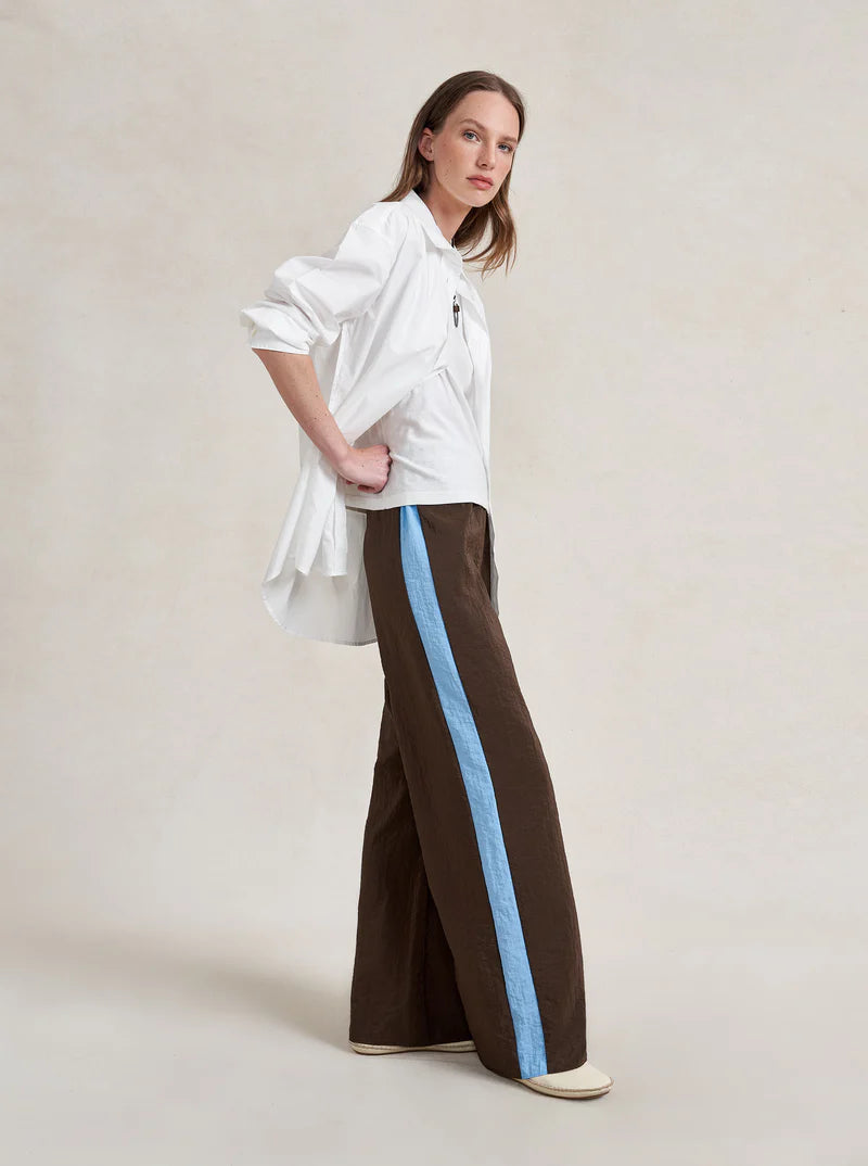 Colby Side Stripe Wide Leg Pant