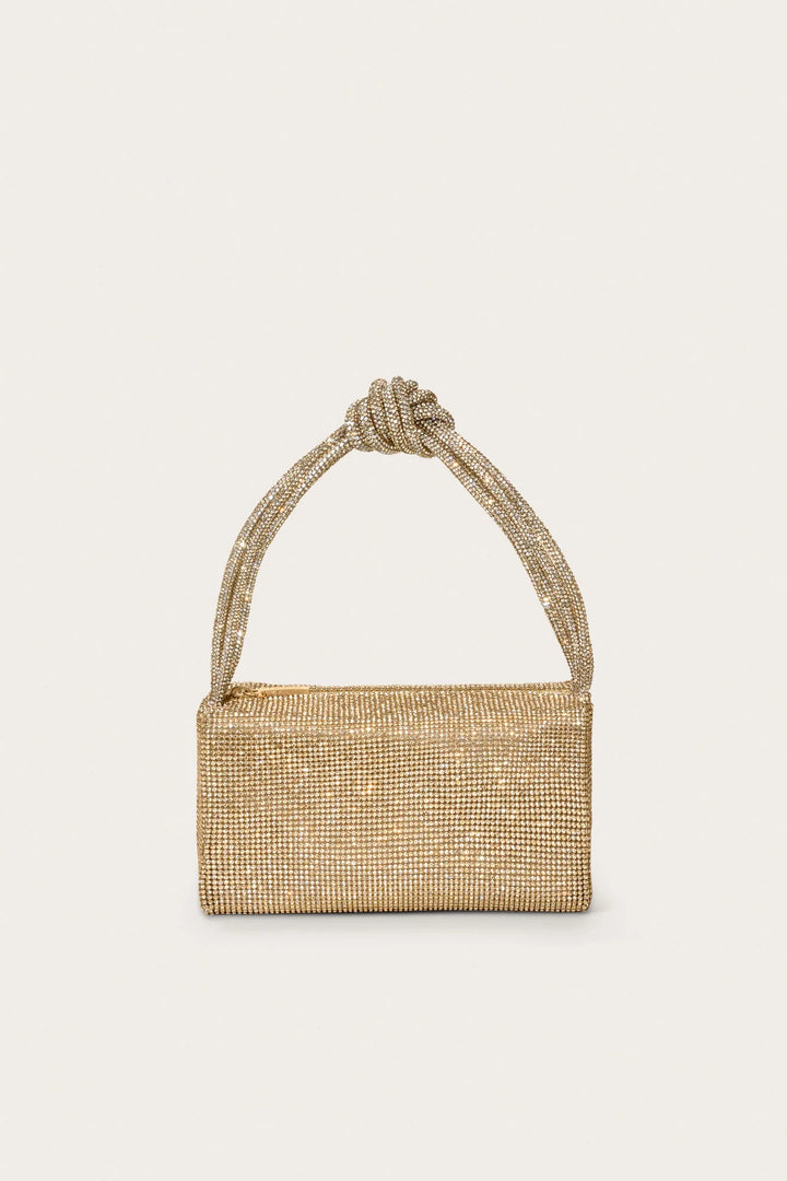 SIENNA MINI RHINESTONE BAG - Sand Dollar
