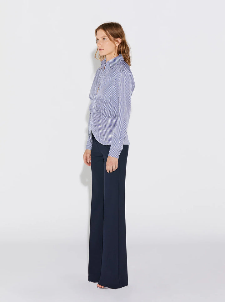 SIERRA Shirt - Navy/White Stripe