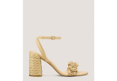 MAGNOLIA BLOCK Sandal 85mm - Natural Tonal