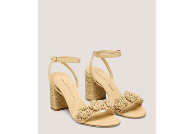 MAGNOLIA BLOCK Sandal 85mm - Natural Tonal