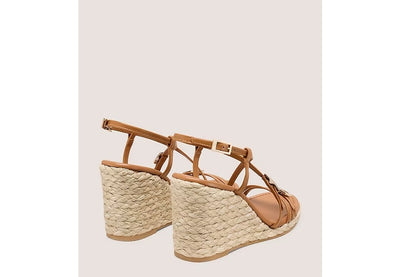 GEORGIE ESPADRILLE WEDGE - Macchiato