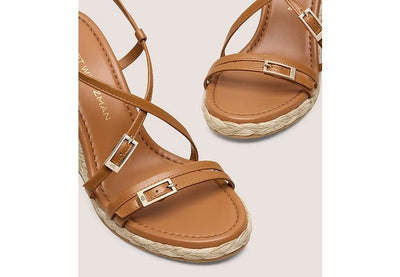 GEORGIE ESPADRILLE WEDGE - Macchiato