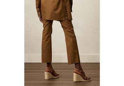 GEORGIE ESPADRILLE WEDGE - Macchiato