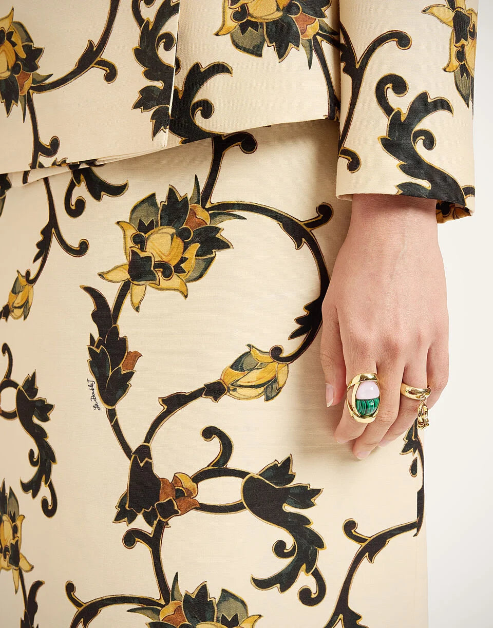 Pencil Skirt - Buttercup White