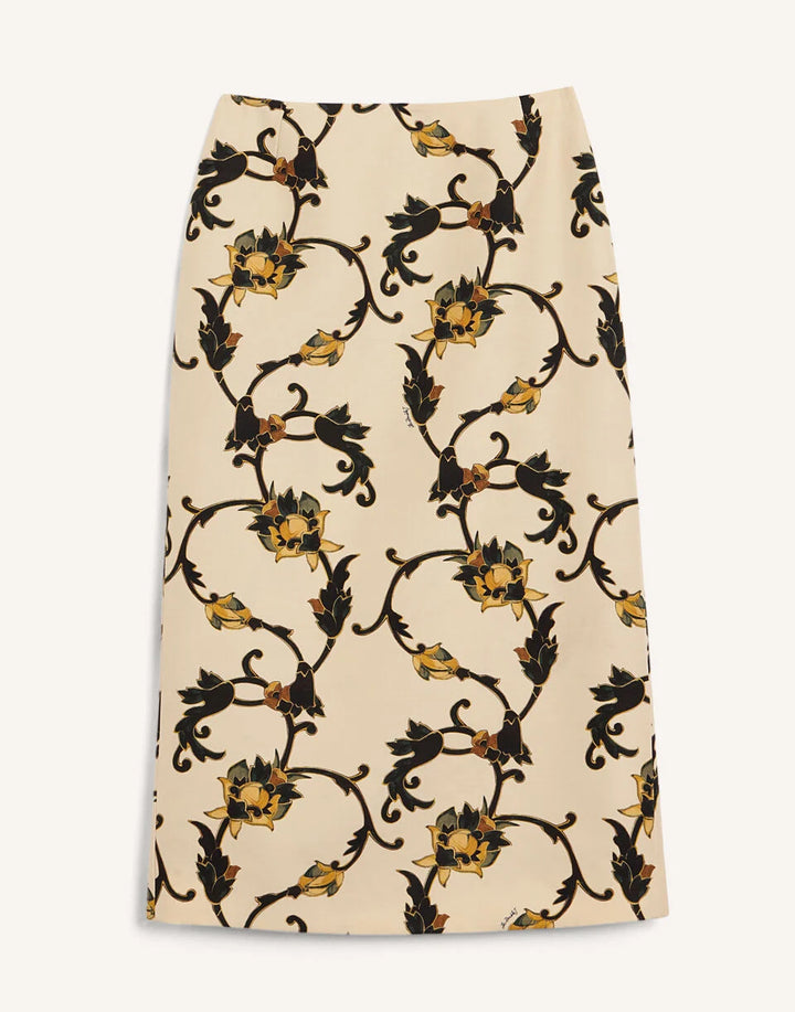 Pencil Skirt - Buttercup White