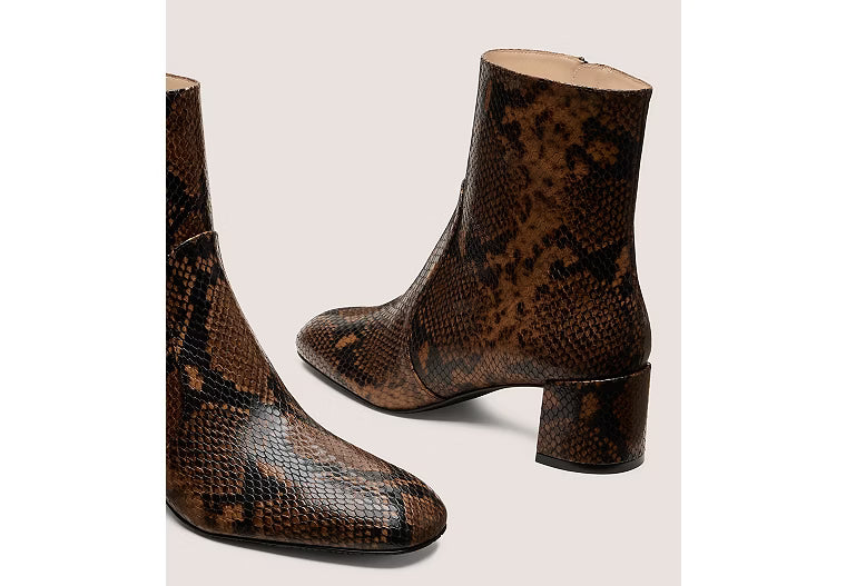 MAEVE ZIP BOOTIE - Expresso