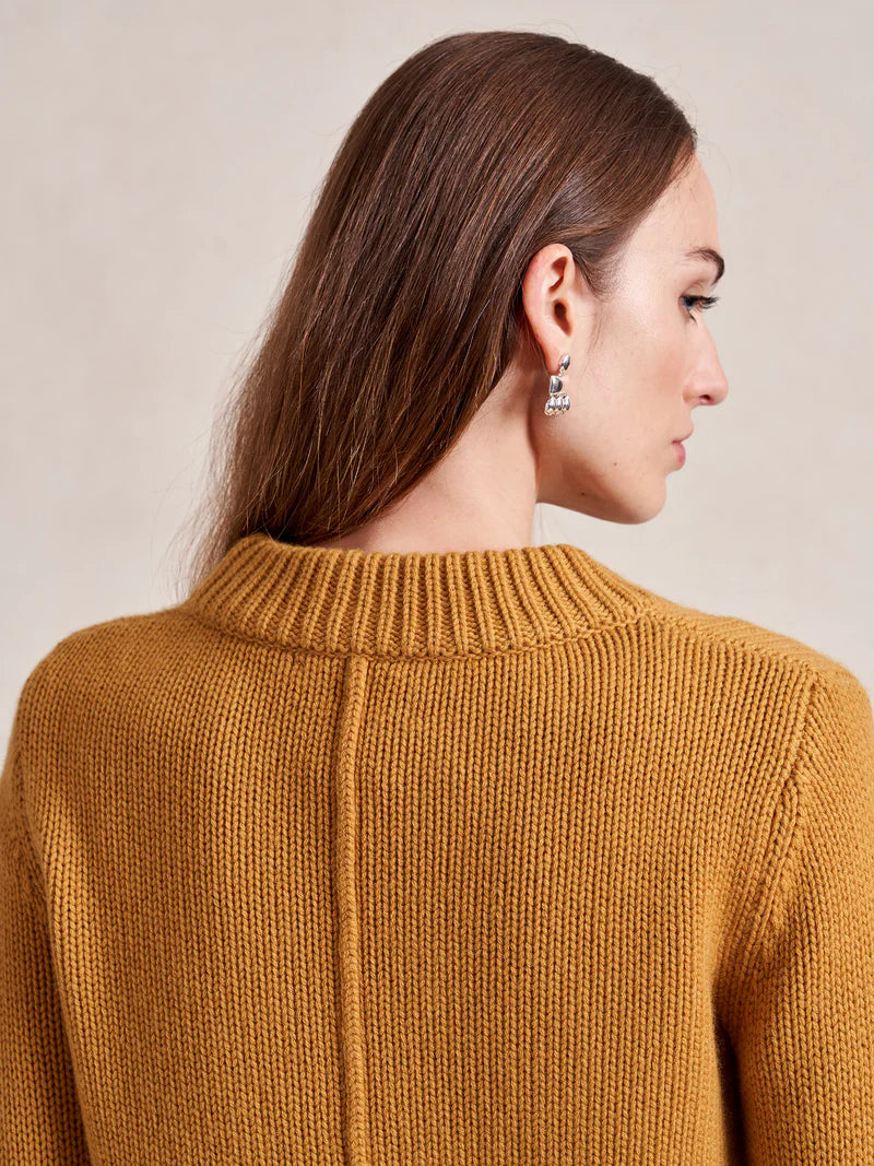 Solid Mini Marin Sweater - Mustard