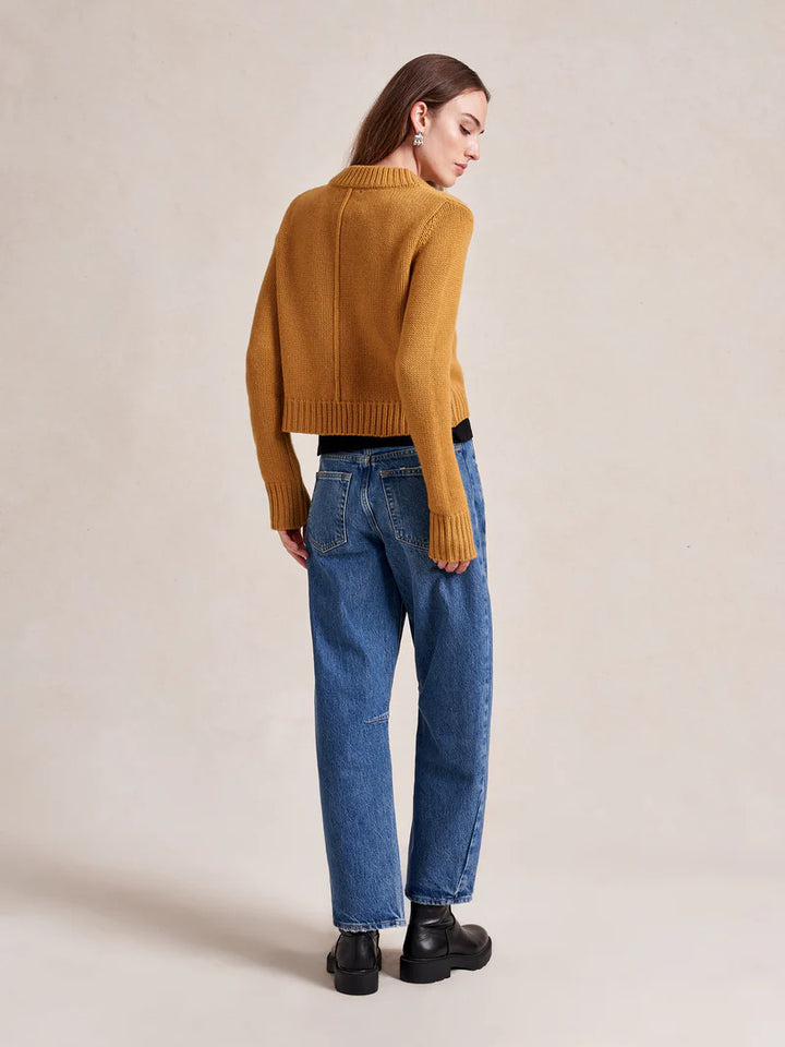 Solid Mini Marin Sweater - Mustard