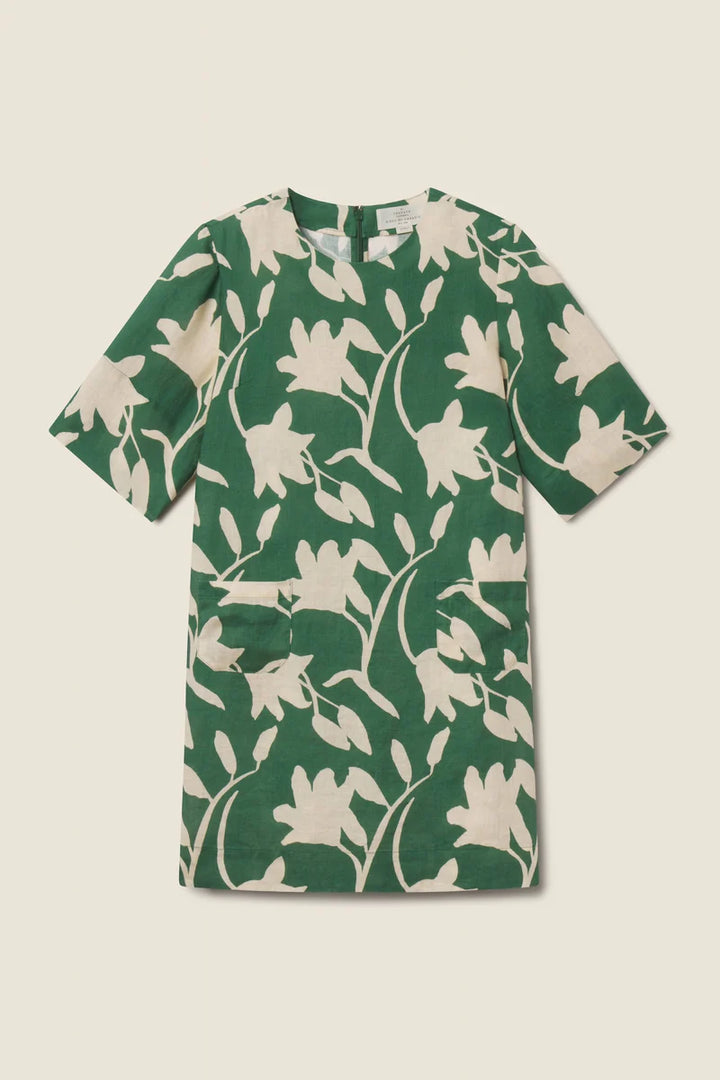 Manu Dress - Green Print