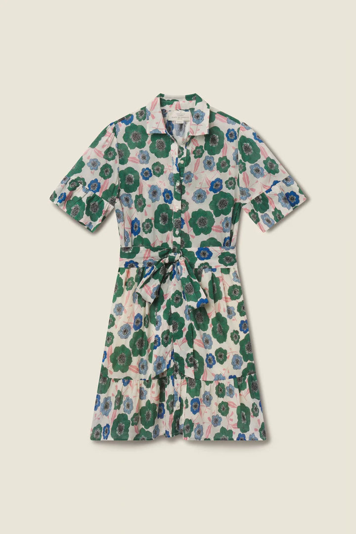 Martinique Dress - Green Print