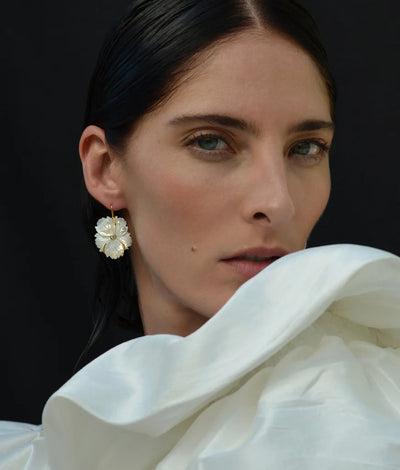 New Bloom Earrings - Mother-of-Pearl