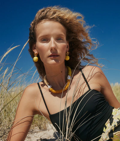Tavira Necklace - Sand