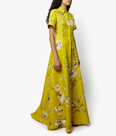 Ilana Gown Laurenson Faille - Chartreuse