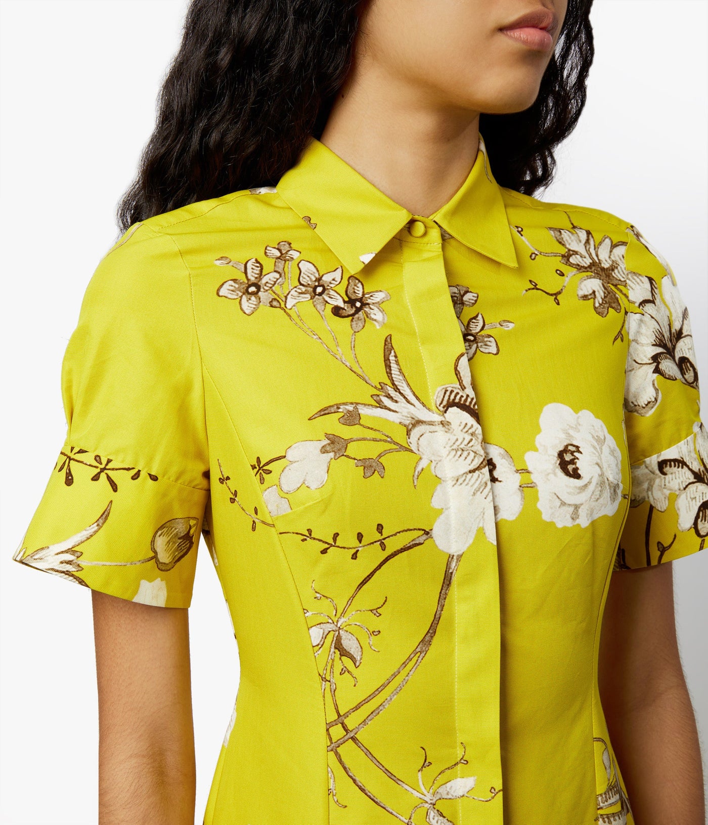 Ilana Gown Laurenson Faille - Chartreuse