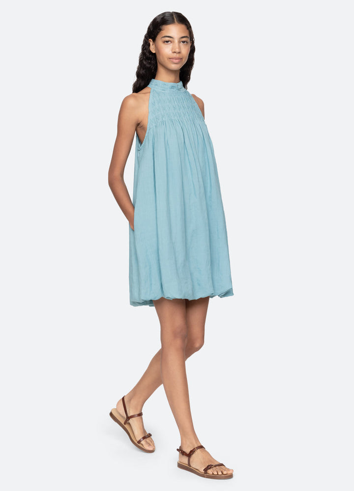 Violet Mini Dress - Turquoise