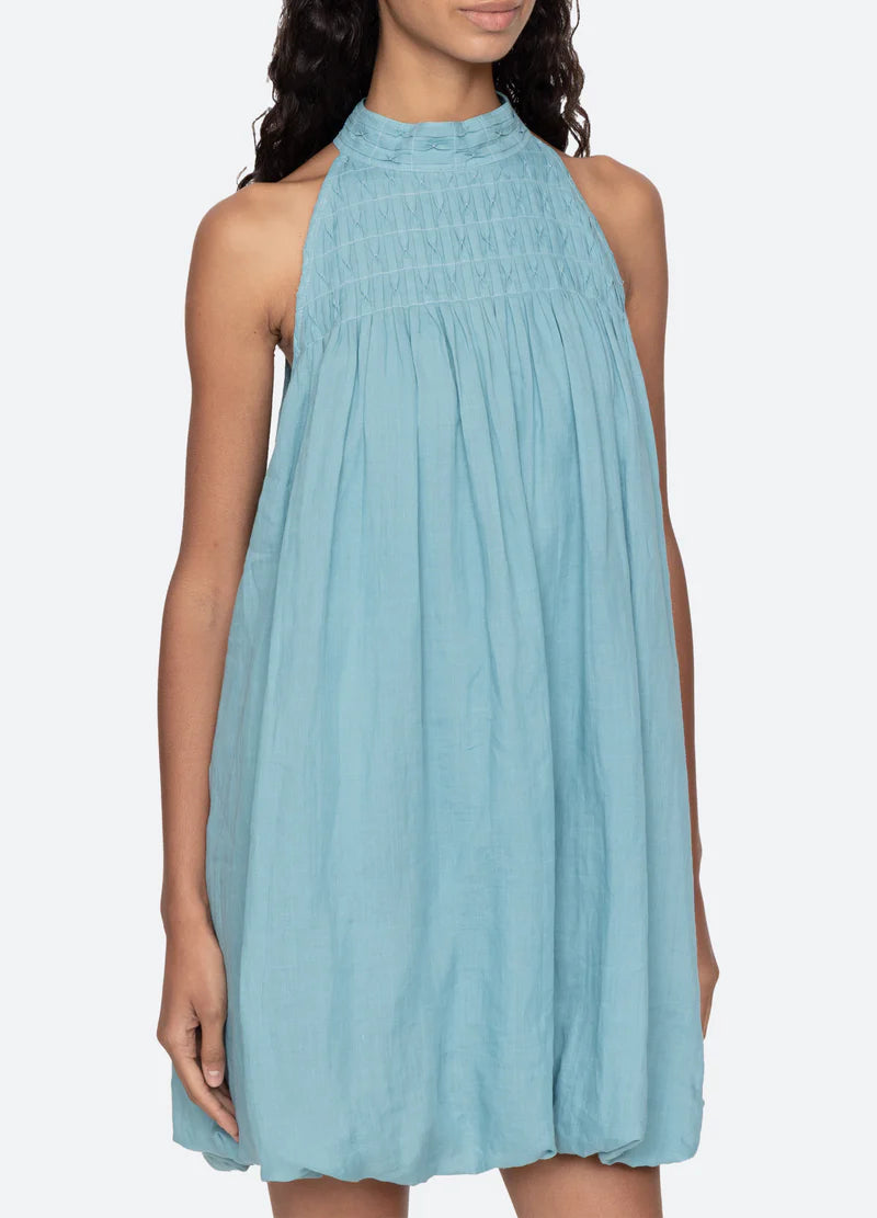 Violet Mini Dress - Turquoise